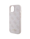 Kup Etui Guess GUHCP15SG4GFPI Apple iPhone 15 tvrdý kryt 4G Metal Gold Logo růžový/pink - GUE2836 - {ean13} - Sklep Home Screen