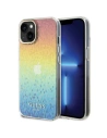 Etui Guess GUHCP15SHDECMI Apple iPhone 15 hardcase IML Faceted Mirror Disco Iridescent vícabarvý