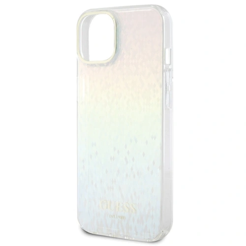 Kup Etui Guess GUHCP15SHDECMI Apple iPhone 15 hardcase IML Faceted Mirror Disco Iridescent wielokolorowy - GUE2837 - {ean13} - Sklep Home Screen