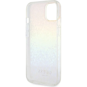 Etui Guess GUHCP15SHDECMI Apple iPhone 15 hardcase IML Faceted Mirror Disco Iridescent wielokolorowy