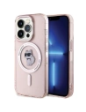 Karl Lagerfeld Apple Carcasă KLHMP15LHFCCNOP iPhone 15 Pro hardcase IML Choupette MagSafe roz/roz