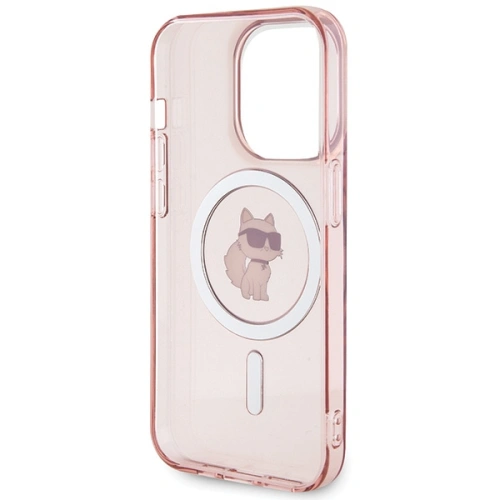 Kup Etui Karl Lagerfeld KLHMP15LHFCCNOP Apple iPhone 15 Pro hardcase IML Choupette MagSafe różowy/pink - KLD1674 - {ean13} - Sklep Home Screen
