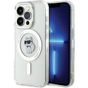 Etui Karl Lagerfeld KLHMP15LHFCCNOT Apple iPhone 15 Pro hardcase IML Choupette MagSafe transparent