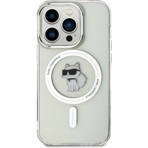 Etui Karl Lagerfeld KLHMP15LHFCCNOT Apple iPhone 15 Pro hardcase IML Choupette MagSafe transparent