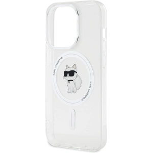 Etui Karl Lagerfeld KLHMP15LHFCCNOT Apple iPhone 15 Pro hardcase IML Choupette MagSafe transparent