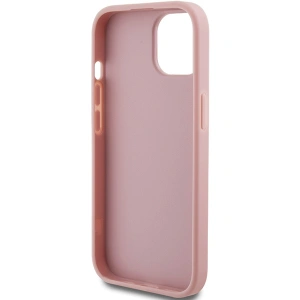 Etui Guess GUHCP15SHG4SGP Apple iPhone 15 hardcase Glitter Script Big 4G różowy/pink