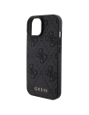 Kup Etui Guess GUHCP15SP4EPMK Apple iPhone 15 hardcase Leather 4G Stamped czarny/black - GUE2842 - {ean13} - Sklep Home Screen