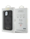 Kup Etui Guess GUHCP15SP4EPMK Apple iPhone 15 hardcase Leather 4G Stamped czarny/black - GUE2842 - {ean13} - Sklep Home Screen
