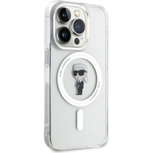 Etui Karl Lagerfeld KLHMP15LHFCKNOT Apple iPhone 15 Pro hardcase IML Ikonik MagSafe transparent