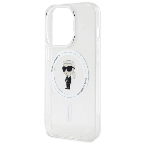 Kup Etui Karl Lagerfeld KLHMP15LHFCKNOT Apple iPhone 15 Pro hardcase IML Ikonik MagSafe průhledné - KLD1677 - {ean13} - Sklep Home Screen