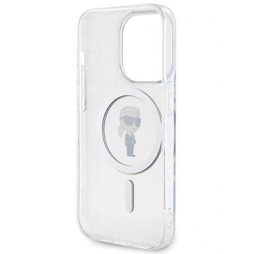 Kup Etui Karl Lagerfeld KLHMP15LHFCKNOT Apple iPhone 15 Pro hardcase IML Ikonik MagSafe průhledné - KLD1677 - {ean13} - Sklep Home Screen