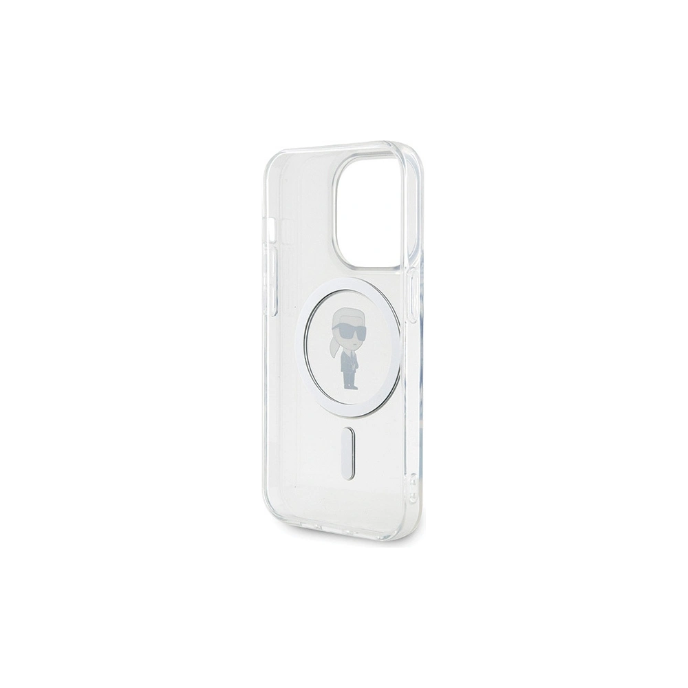 Etui Karl Lagerfeld KLHMP15LHFCKNOT Apple iPhone 15 Pro hardcase IML Ikonik MagSafe transparent