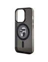 Kup Case Karl Lagerfeld KLHMP15LHGKCNOK Apple iPhone 15 Pro Hardcase Karl&Choupette Glitter MagSafe schwarz/black - KLD1678 - {ean13} - Sklep Home Screen