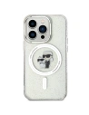 Kup Etui Karl Lagerfeld KLHMP15LHGKCNOT Apple iPhone 15 Pro hardcase Karl&Choupette Glitter MagSafe průhledné - KLD1679 - {ean13} - Sklep Home Screen