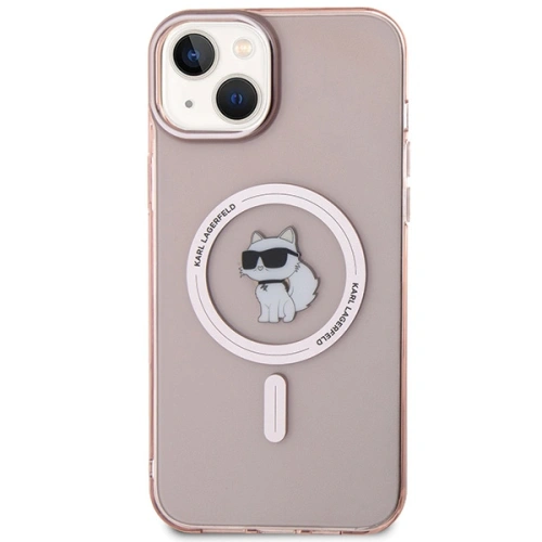 Kup Etui Karl Lagerfeld KLHMP15MHFCCNOP Apple iPhone 15 Plus / 14 Plus hardcase IML Choupette MagSafe růžový/pink - KLD1681 - {ean13} - Sklep Home Screen