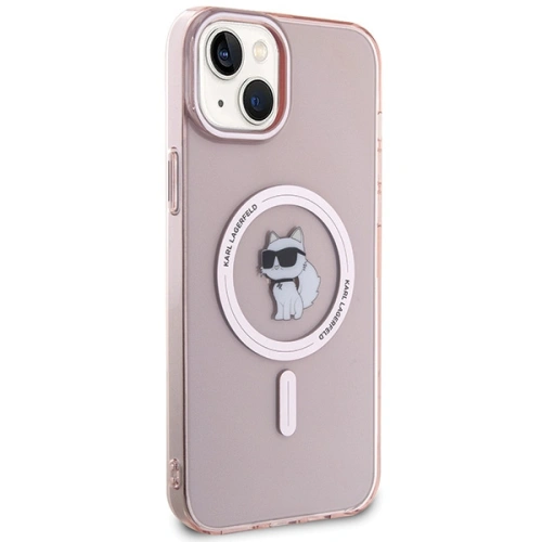 Kup Etui Karl Lagerfeld KLHMP15MHFCCNOP Apple iPhone 15 Plus / 14 Plus hardcase IML Choupette MagSafe růžový/pink - KLD1681 - {ean13} - Sklep Home Screen