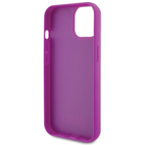 Buy Guess GUHCP15SPMSDGSF Apple iPhone 15 hardcase Disco Metal Script fuschia - GUE2847 - {ean13} - Home Screen Store Europe