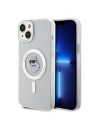 Karl Lagerfeld Apple Carcasă KLHMP15MHFCCNOT iPhone 15 Plus / 14 Plus hardcase IML Choupette MagSafe transparent