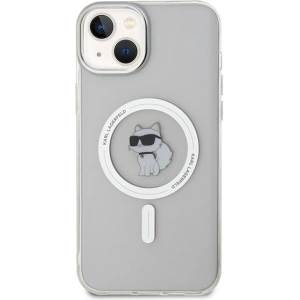 Etui Karl Lagerfeld KLHMP15MHFCCNOT Apple iPhone 15 Plus / 14 Plus hardcase IML Choupette MagSafe transparent