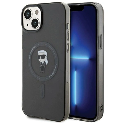 Kup Etui Karl Lagerfeld KLHMP15MHFCKNOK Apple iPhone 15 Plus / 14 Plus hardcase IML Ikonik MagSafe černý/black - KLD1683 - {ean13} - Sklep Home Screen