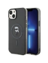 Etui Karl Lagerfeld KLHMP15MHFCKNOK Apple iPhone 15 Plus / 14 Plus hardcase IML Ikonik MagSafe černý/black