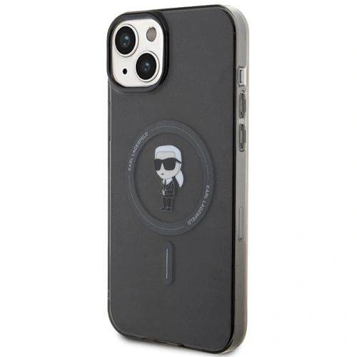 Kup Etui Karl Lagerfeld KLHMP15MHFCKNOK Apple iPhone 15 Plus / 14 Plus hardcase IML Ikonik MagSafe černý/black - KLD1683 - {ean13} - Sklep Home Screen