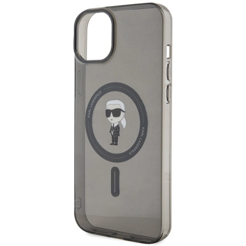 Kup Etui Karl Lagerfeld KLHMP15MHFCKNOK Apple iPhone 15 Plus / 14 Plus hardcase IML Ikonik MagSafe černý/black - KLD1683 - {ean13} - Sklep Home Screen