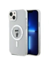 Case Karl Lagerfeld KLHMP15MHFCKNOT Apple iPhone 15 Plus / 14 Plus Hardcase IML Ikonik MagSafe transparent