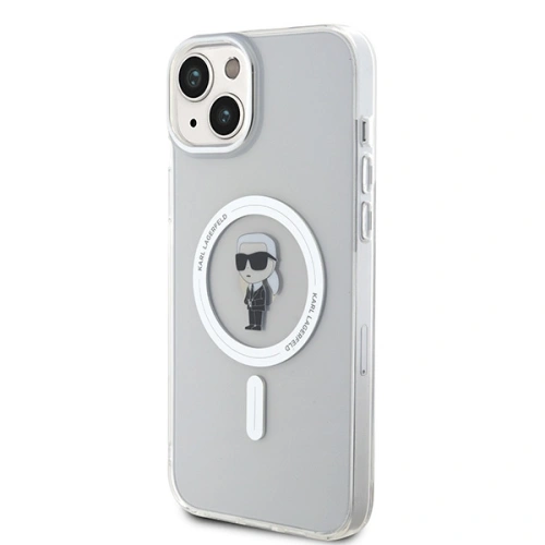 Kup Etui Karl Lagerfeld KLHMP15MHFCKNOT Apple iPhone 15 Plus / 14 Plus hardcase IML Ikonik MagSafe průhledné - KLD1684 - {ean13} - Sklep Home Screen