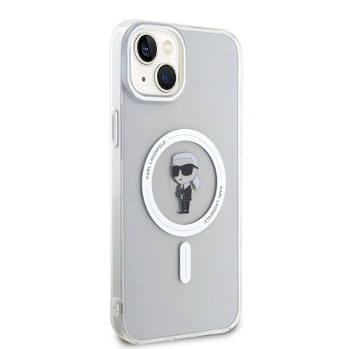 Kup Case Karl Lagerfeld KLHMP15MHFCKNOT Apple iPhone 15 Plus / 14 Plus Hardcase IML Ikonik MagSafe transparent - KLD1684 - {ean13} - Sklep Home Screen