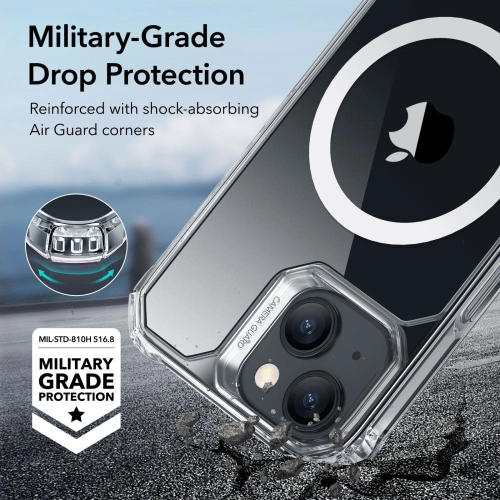 Kup Etui ESR Air Armor Halolock MagSafe Apple iPhone 15 Plus / 14 Plus Clear - ESR720 - {ean13} - Sklep Home Screen