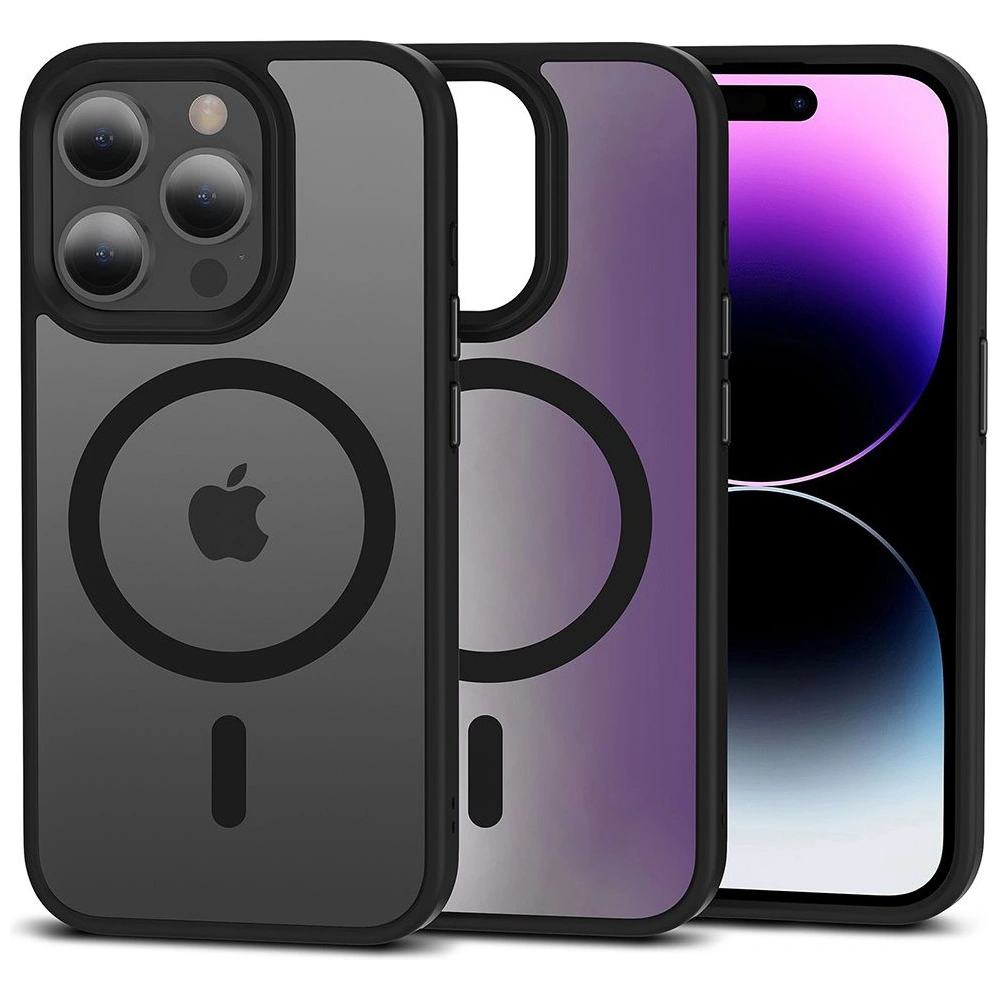 Etui Tech-Protect Magmat MagSafe Apple iPhone 15 Pro Max Matte Black