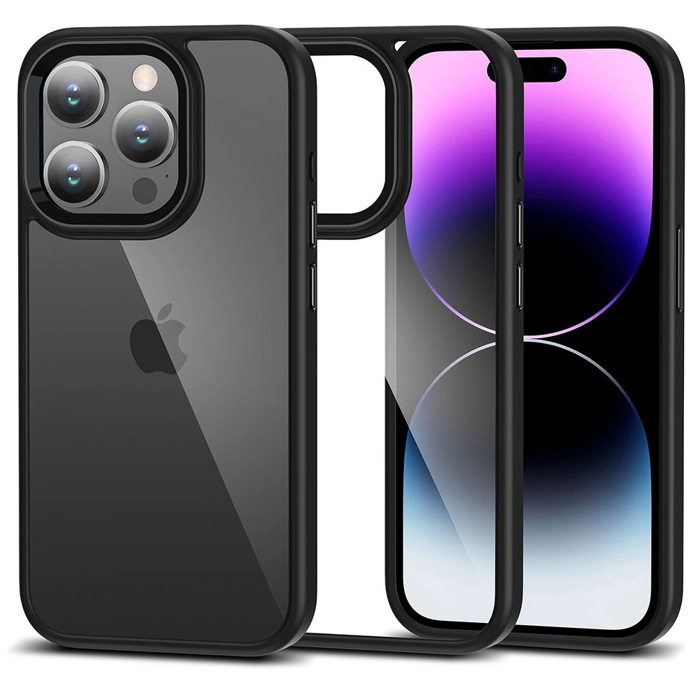 Etui Tech-Protect Magmat Apple iPhone 15 Pro black/clear