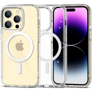 Buy Tech-Protect Flexair Hybrid MagSafe Apple iPhone 15 Pro Max Glitter Clear - THP2270 - {ean13} - Home Screen Store Europe