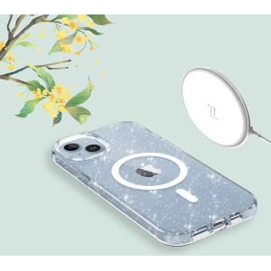 Buy Tech-Protect Flexair Hybrid MagSafe Apple iPhone 15 Pro Max Glitter Clear - THP2270 - {ean13} - Home Screen Store Europe