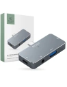Adapter Tech-Protect V6 Hub 4w1 Grau