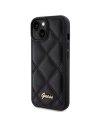 Kup Case Guess GUHCP15SPSQSQSK Apple iPhone 15 hardcase Quilted Metal Logo schwarz/black - GUE2852 - {ean13} - Sklep Home Screen
