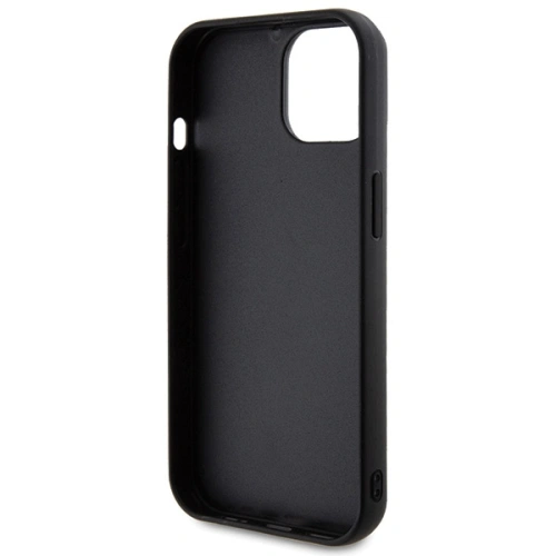 Kup Case Guess GUHCP15SPSQSQSK Apple iPhone 15 hardcase Quilted Metal Logo schwarz/black - GUE2852 - {ean13} - Sklep Home Screen