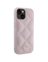 Kup Guess Apple Geantă GUHCP15SPSQSQSP iPhone 15 carcasă tare cu logo metalic matlasat roz/roz - GUE2853 - {ean13} - Sklep Home Screen