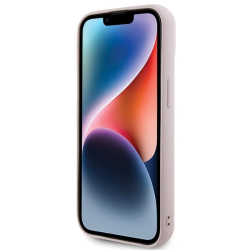 Kup Guess Apple Geantă GUHCP15SPSQSQSP iPhone 15 carcasă tare cu logo metalic matlasat roz/roz - GUE2853 - {ean13} - Sklep Home Screen