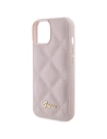 Kup Guess Apple Geantă GUHCP15SPSQSQSP iPhone 15 carcasă tare cu logo metalic matlasat roz/roz - GUE2853 - {ean13} - Sklep Home Screen