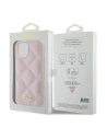Kup Guess Apple Geantă GUHCP15SPSQSQSP iPhone 15 carcasă tare cu logo metalic matlasat roz/roz - GUE2853 - {ean13} - Sklep Home Screen
