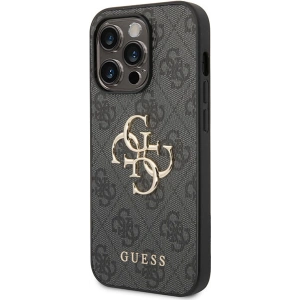 Kup Case Guess GUHCP15X4GMGGR Apple iPhone 15 Pro Max Hardcase 4G Big Metal Logo grau/grey - GUE2854 - {ean13} - Sklep Home Screen