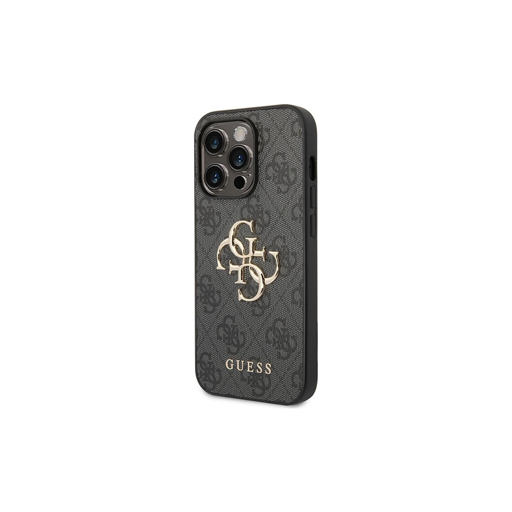 Etui Guess GUHCP15X4GMGGR Apple iPhone 15 Pro Max hardcase 4G Big Metal Logo szary/grey