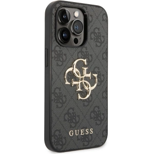Kup Case Guess GUHCP15X4GMGGR Apple iPhone 15 Pro Max Hardcase 4G Big Metal Logo grau/grey - GUE2854 - {ean13} - Sklep Home Screen