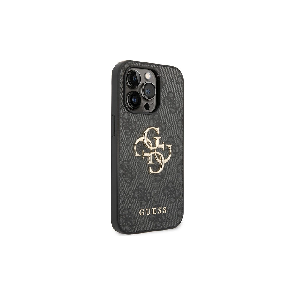 Etui Guess GUHCP15X4GMGGR Apple iPhone 15 Pro Max hardcase 4G Big Metal Logo szary/grey