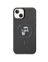 Kup Etui Karl Lagerfeld KLHMP15MHGKCNOK Apple iPhone 15 Plus / 14 Plus hardcase Karl&Choupette Glitter MagSafe czarny/black - KLD1685 - {ean13} - Sklep Home Screen