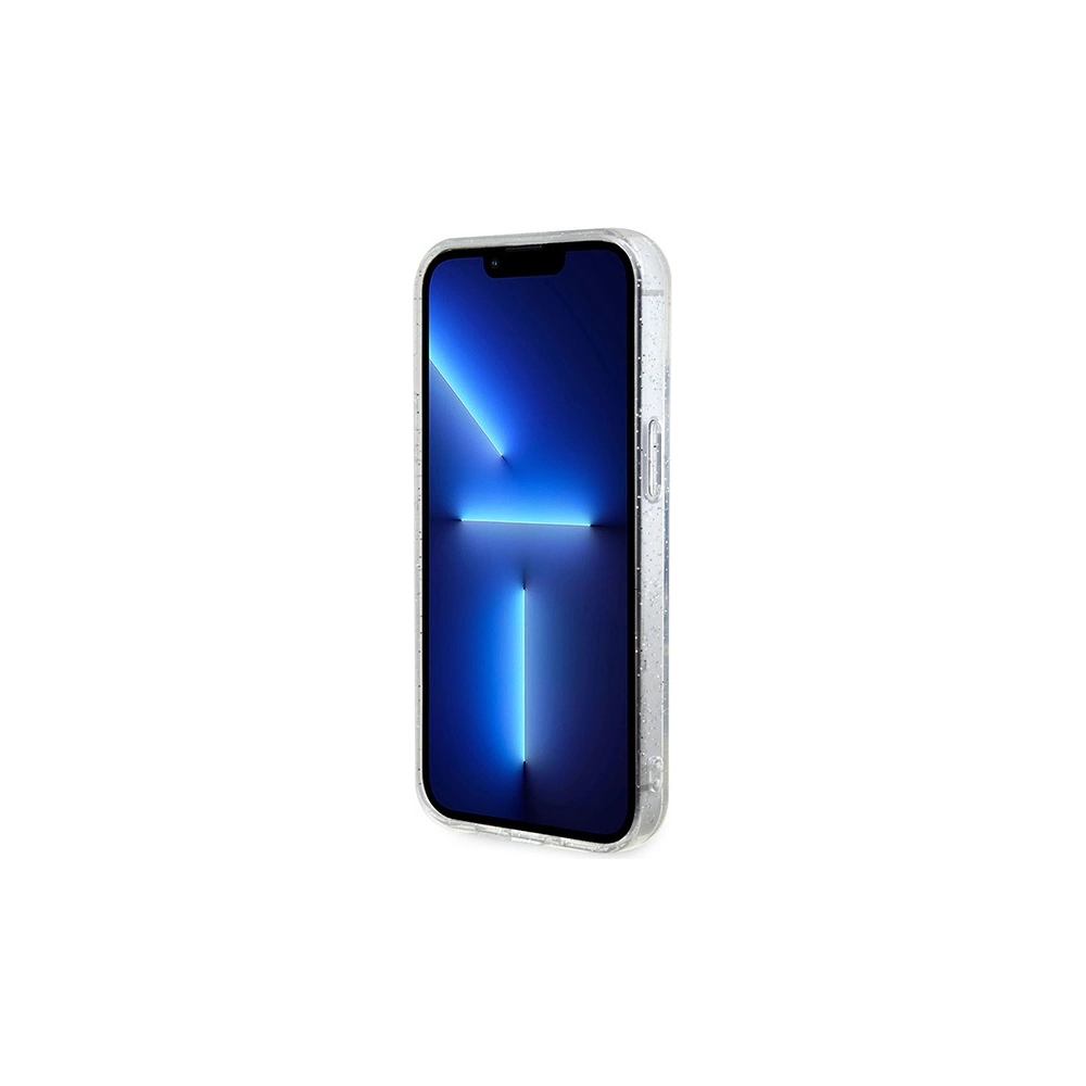 Etui Karl Lagerfeld KLHMP15MHGKCNOT Apple iPhone 15 Plus / 14 Plus hardcase Karl&Choupette Glitter MagSafe transparent