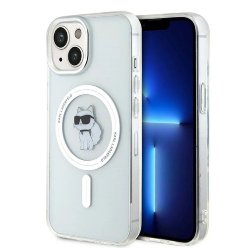 Kup Case Karl Lagerfeld KLHMP15SHFCCNOT Apple iPhone 15 Hardcase IML Choupette MagSafe transparent - KLD1688 - {ean13} - Sklep Home Screen