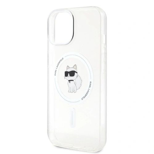 Kup Case Karl Lagerfeld KLHMP15SHFCCNOT Apple iPhone 15 Hardcase IML Choupette MagSafe transparent - KLD1688 - {ean13} - Sklep Home Screen